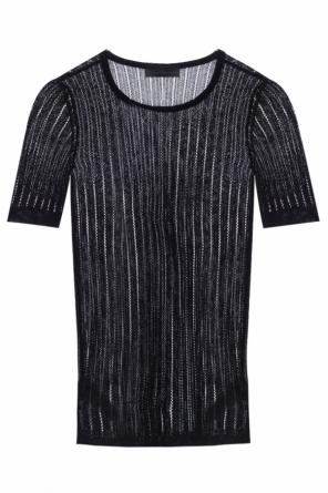 Openwork crewneck top, zdjęcie 1 Openwork crewneck top od Diesel Black Gold